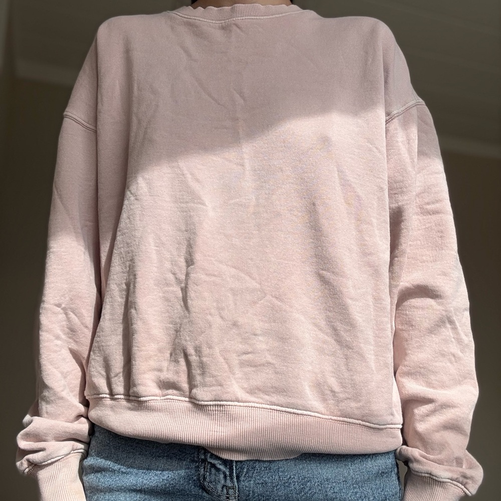 Forever 21 Pink Crew Neck Sweater